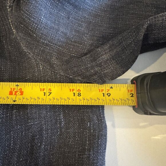 Talbots Petites Blazer Jacket Size Petite 2P Blue 100% Linen Preppy Career - Picture 5 of 7